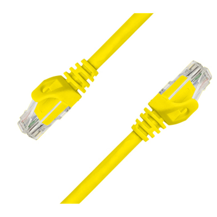 IPL-UTP6-YL-1 - 1 Metre Cat6 UTP Indoor Ethernet Cable - Yellow