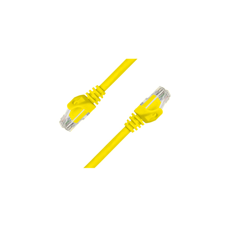 IPL-UTP6-YL-2 - 2 Meter Cat6 UTP Ethernet-Kabel für den Innenbereich - Gelb
