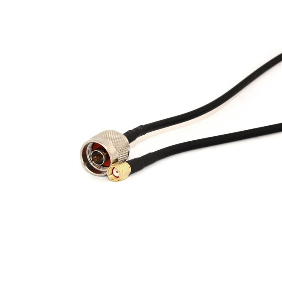Go Wireless NZ N-Male to RP-SMA-Male 5 Metre LLC240 Coax Pigtail
