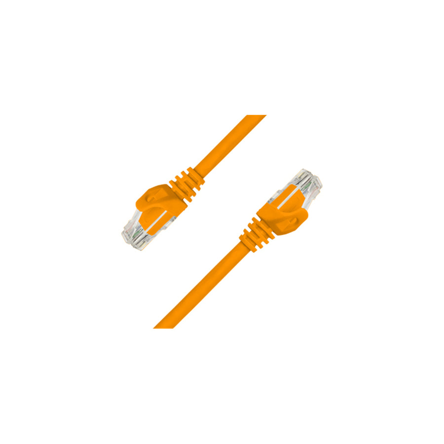 IPL-UTP6-OR-7.5 - 7,5 Meter Cat6 UTP Ethernet-Kabel für Innenräume - Orange