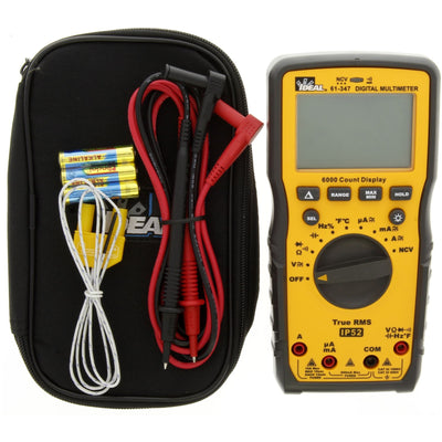 IDEAL INDUSTRIES IDL61-347 - 1000V AC/DC Multimeter. CAT IV 600V & CAT III 1000V Rating