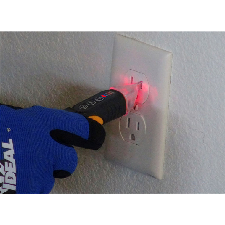IDEAL INDUSTRIES IDL61-657 - 12-1000V AC Dual Range NCVT w/ Flashlight. CAT IV 1000V Rating