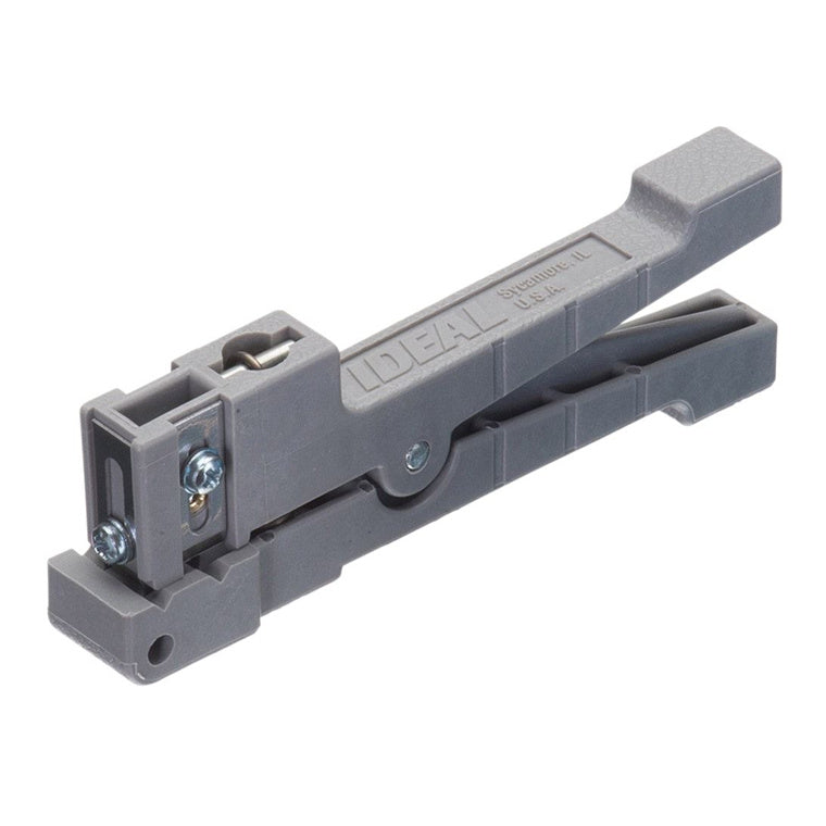 IDEAL INDUSTRIES IDL45-162 - Gray Adjustable Blade Ringer Stripper up to 3.2mm Diameter