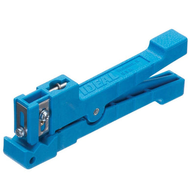 IDEAL INDUSTRIES IDL45-163 - Blue Adjustable Blade Ringer Stripper up to 6.4mm Diameter