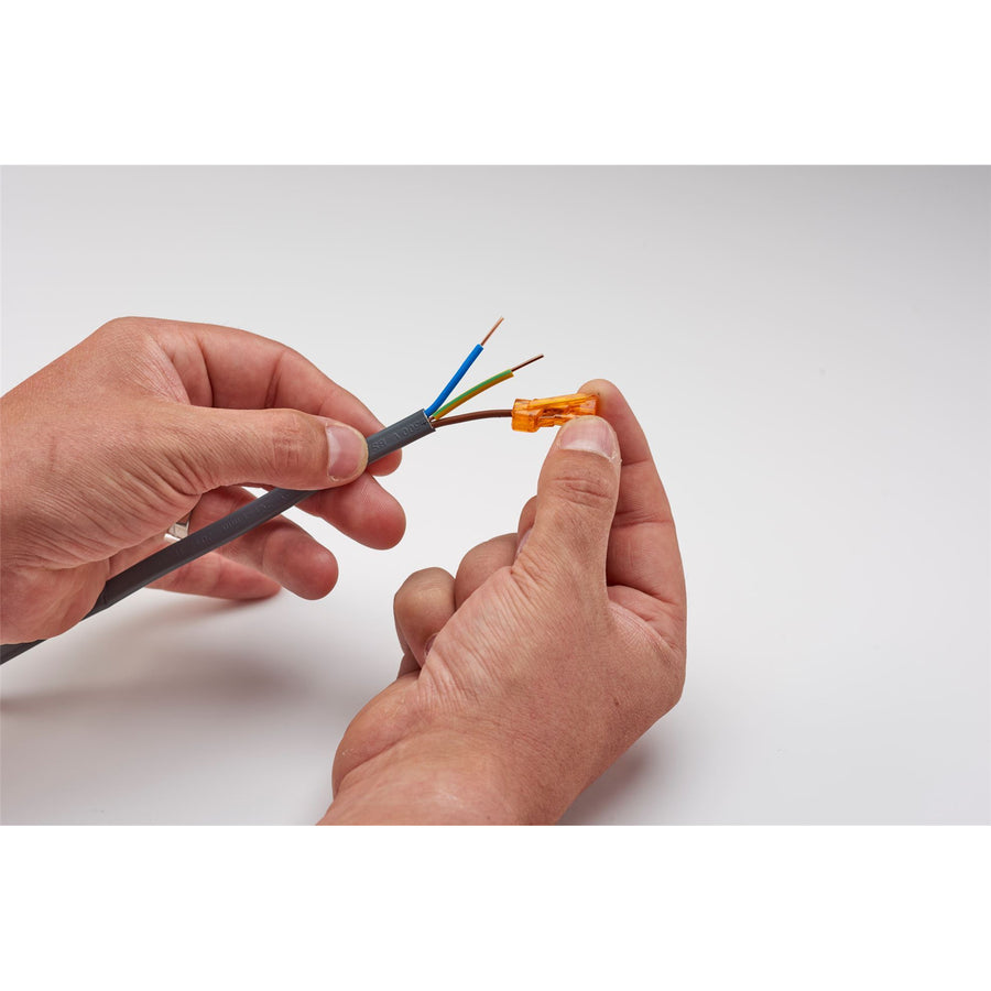 IDEAL INDUSTRIES IDL30-1142J - 32A Spliceline Wire Connector 100pc Jar. 0.5mm2 - 4.0mm2 Solid 1.0 mm2