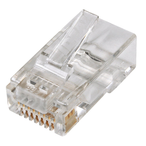 IDEAL INDUSTRIES IDL85-377J - CAT6 UTP RJ45 Push Through Plug Jar of 100 Compatible w/ 30-496