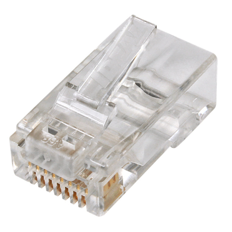 IDEAL INDUSTRIES IDL85-377J - CAT6 UTP RJ45 Push Through Plug Jar of 100 Compatible w/ 30-496