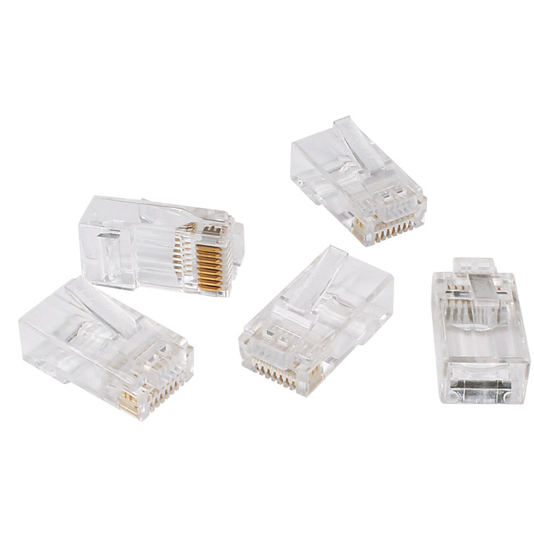 IDEAL INDUSTRIES IDL85-377J - CAT6 UTP RJ45 Push Through Plug Jar of 100 Compatible w/ 30-496