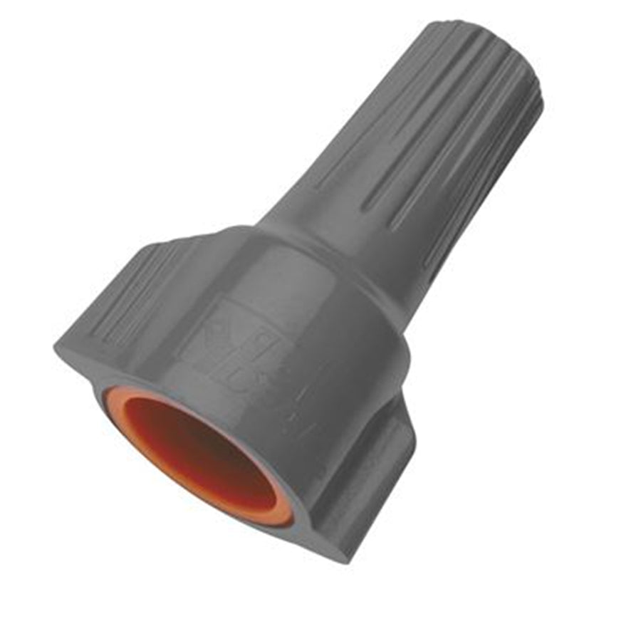 IDEAL INDUSTRIES IDL30-1161 - 24A Grey/Orange WeatherProof Twister Connector 25pc Card.