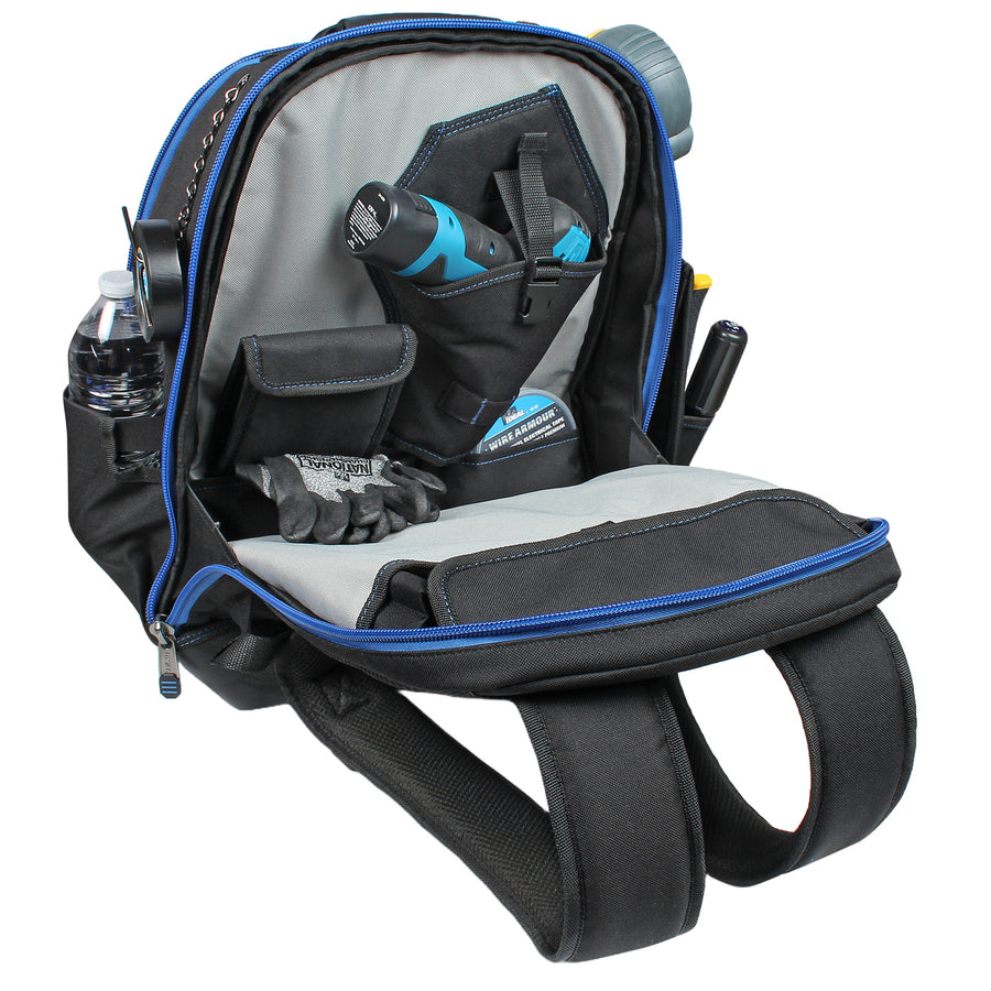 IDEAL INDUSTRIES IDL37-000 - Pro Series Dual Compartment Backpack