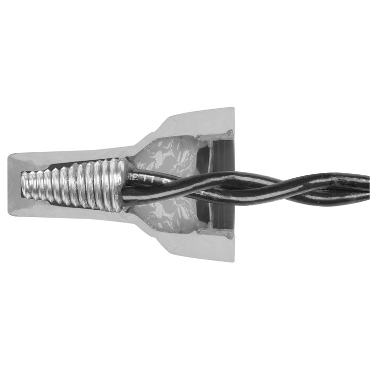 IDEAL INDUSTRIES IDL30-1261J - 24A Grey/Orange WeatherProof Twister Wire Connector 150pc Jar Up to 2.5mm2 Wire
