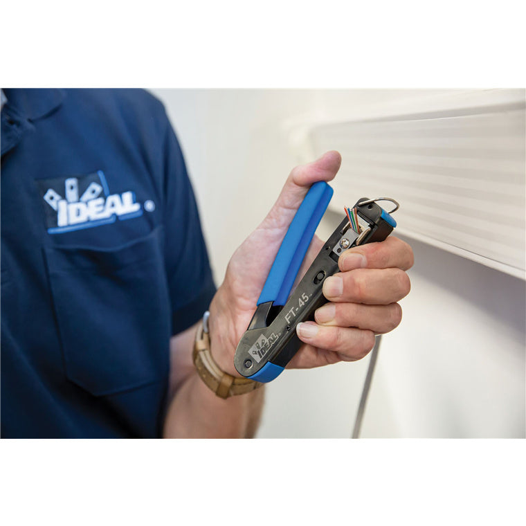 IDEAL INDUSTRIES Feed Through Modular Plug Crimp Tool