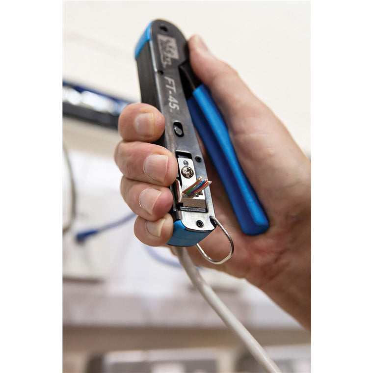 IDEAL INDUSTRIES Feed Through Modular Plug Crimp Tool
