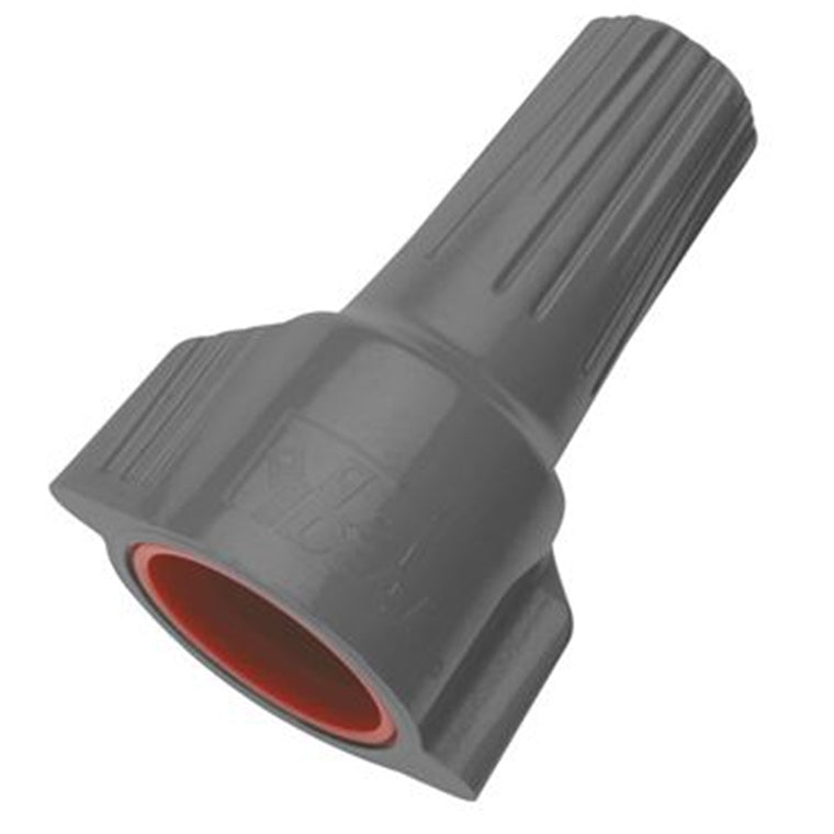 IDEAL INDUSTRIES IDL30-1162 - 32A Grey/Red WeatherProof Twister Wire Connector 20pc Card Up to 4mm2 Wire
