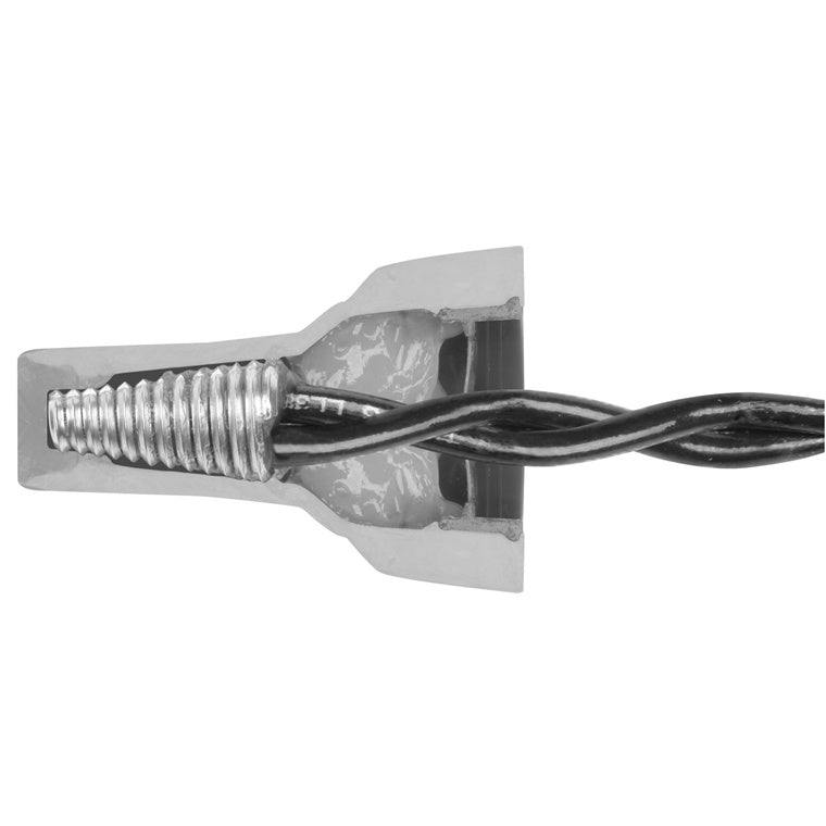 IDEAL INDUSTRIES IDL30-1162 - 32A Grey/Red WeatherProof Twister Wire Connector 20pc Card Up to 4mm2 Wire