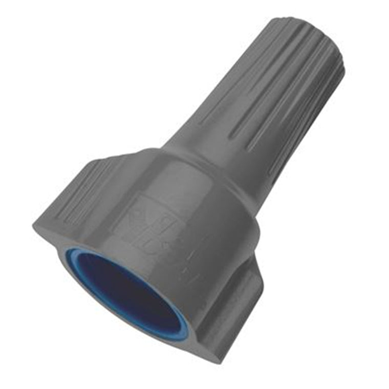 IDEAL INDUSTRIES IDL30-1163 - 32A Grey/Blue WeatherProof Twister Wire Connector 15pc Card Wire Up to 4mm2 Wire