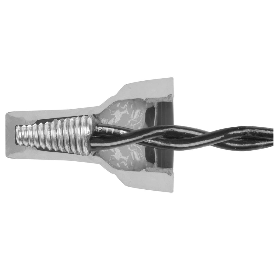 IDEAL INDUSTRIES IDL30-1163 - 32A Grey/Blue WeatherProof Twister Wire Connector 15pc Card Wire Up to 4mm2 Wire