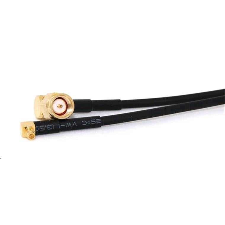 Laird Connectivity MMCX Male Right Angle to SMA Male Right Angle 20cm LMR100 Coax Pigtail
