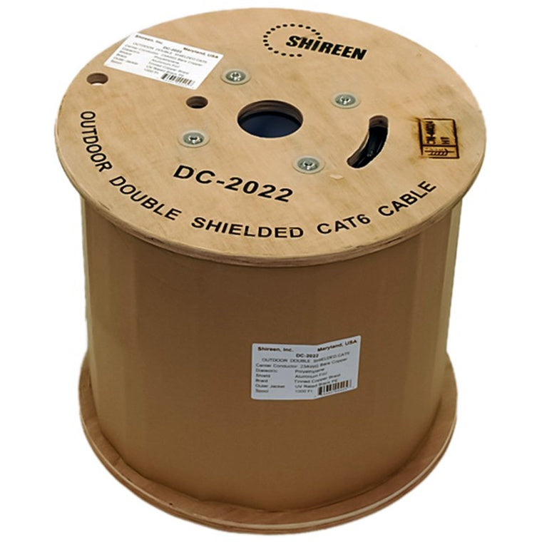 Shireen 305m Outdoor CAT6 Double Shielded Ethernet Cable