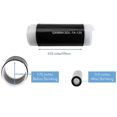 Gamma Electronics SDL-1A-125 Silicone Cold Shrink 7/16 DIN to 1/2 inch Jumper Silicone Cold Shrink