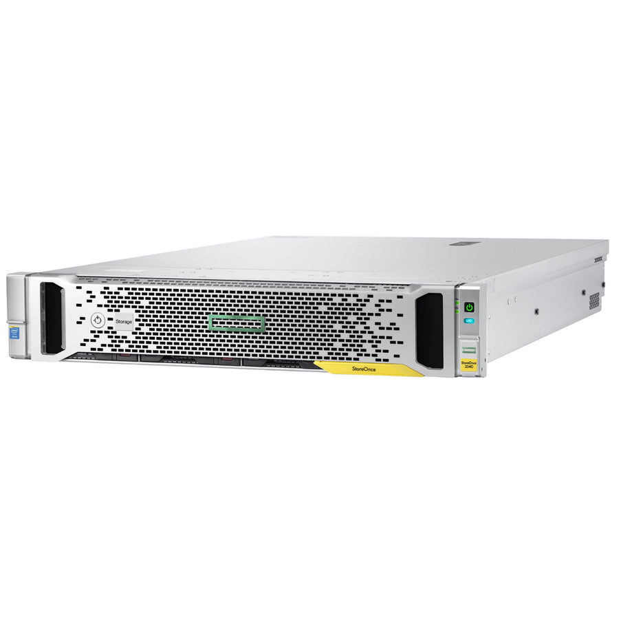 HPE StoreOnce 3540 (OFF LEASE) 2 x Intel Xeon E5-2620 v3 6C/12T 2.4GHz, 64GB RAM (4x 16GB RDIMM), 12x 4TB 7.2K SAS HDD, 2x Redundant 800W Power Supplies