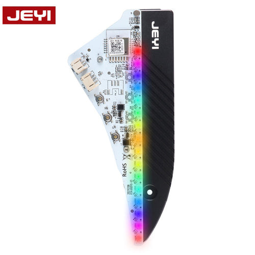 JEYI RGB PS5 SSD Heatsink  NVME M.2 2280 App Remote Control, Aluminum Heatsink Works With Playstation PS5, SSD Hard Disk Cooler Thermal Conductivity Silicon Wafer Cooling