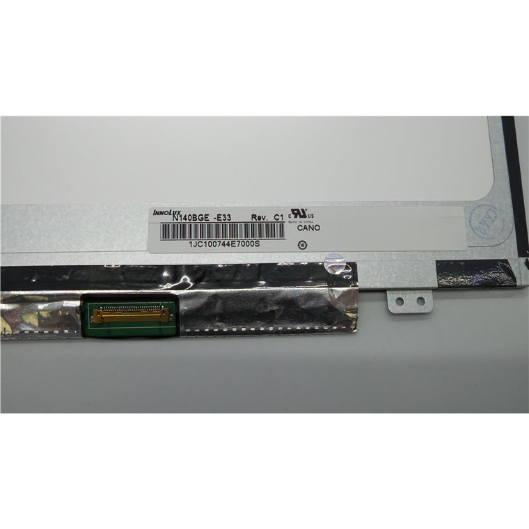 14.0" 1366x768 30Pin LCD Matte Screen Panel (Screw Holes on Top & bottom)/ 12 Month Warranty Compatible Model: N140BGE-E33, N140BGE-E43, N140BGE-EA3, N140BGA-EB3, NT140WHM-N31, NT140WHM-N41,B140XTN03.3