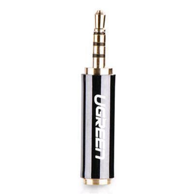 UGREEN 20501 2.5mm Male to 3.5mm Female Stereo Mic Audio Earphone Jack Adapter Converter