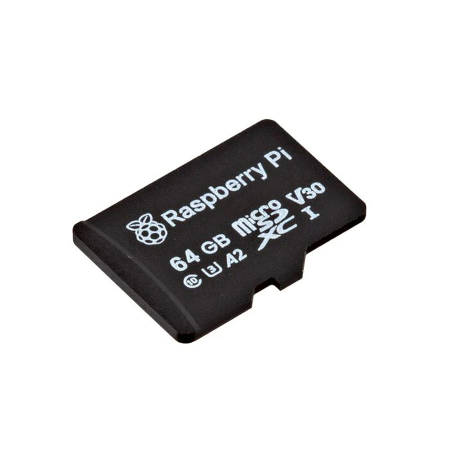Raspberry Pi Official A2 - Class UltraSD Card 64GB Pre-Program with Raspbian Bookworm 2024-11-05