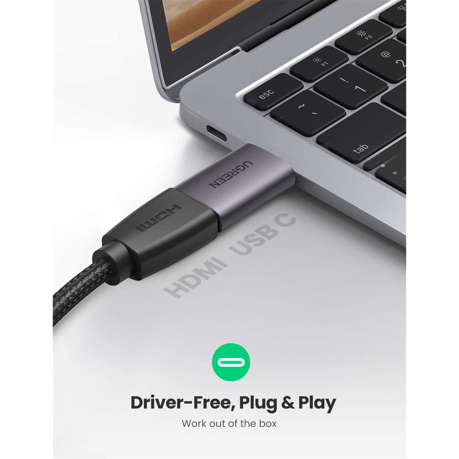 UG-70450 - Ugreen USB-C TYPE-C Male To HDMI Female Adapter Converter