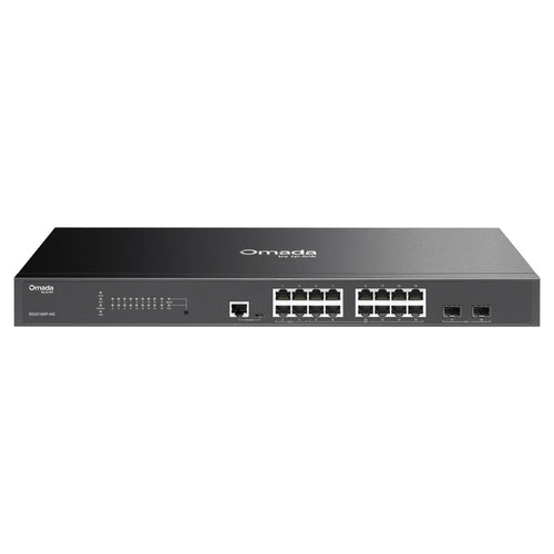 SG3218XP-M2 - Omada SG3218XP-M2 Access Pro 16-Port 2.5G and 2-Port 10GE SFP+ Switch with 4-Port PoE++ & 12-Port PoE+