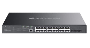SG3428MP - Omada SG3428MP 24 Port Gigabit PoE+ L2 Managed Switch with 4x SFP Ports