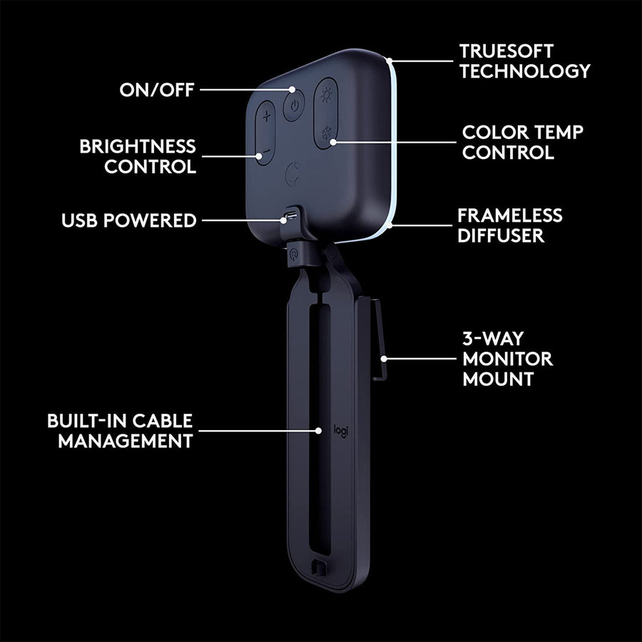 Logitech 946-000004 - LITRA GLOW PREMIUM STREAMING LIGHT