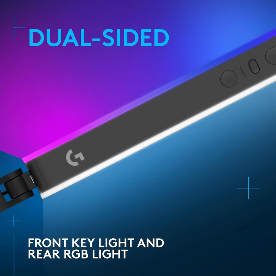 Logitech 946-000028 - G Litra Beam LX Dual-Sided RGB Streaming
