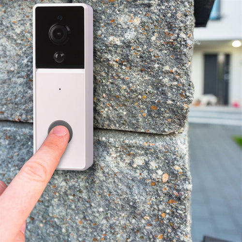 Laser LSH-CAMDBWC  SmartHome Full HD Video Doorbell White with Chime