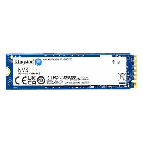 SNV3S-1000G - Kingston 1TB NV3 M.2 2280 NVME SSD NVMe PCIe 4.0
