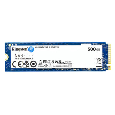 SNV3S-500G - Kingston 500GB NV3 M.2 2280 NVME SSD NVMe PCIe 4.0