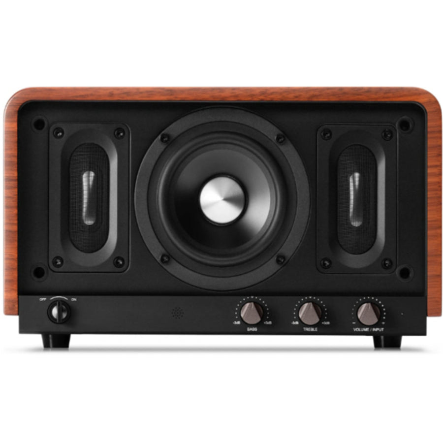 Airpulse by Edifier P100X Premium HiFi Multi-Driver Wireless Desktop Speaker System - Walnut