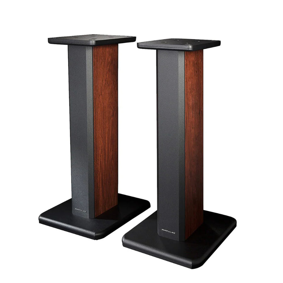 Airpulse by Edifier ST300  Premium Speaker Floor Stand Pair - Walnut