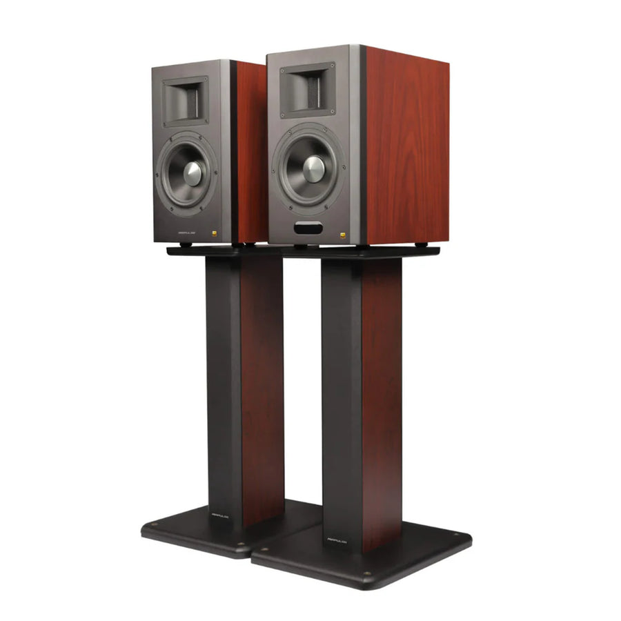 Airpulse by Edifier ST300  Premium Speaker Floor Stand Pair - Walnut