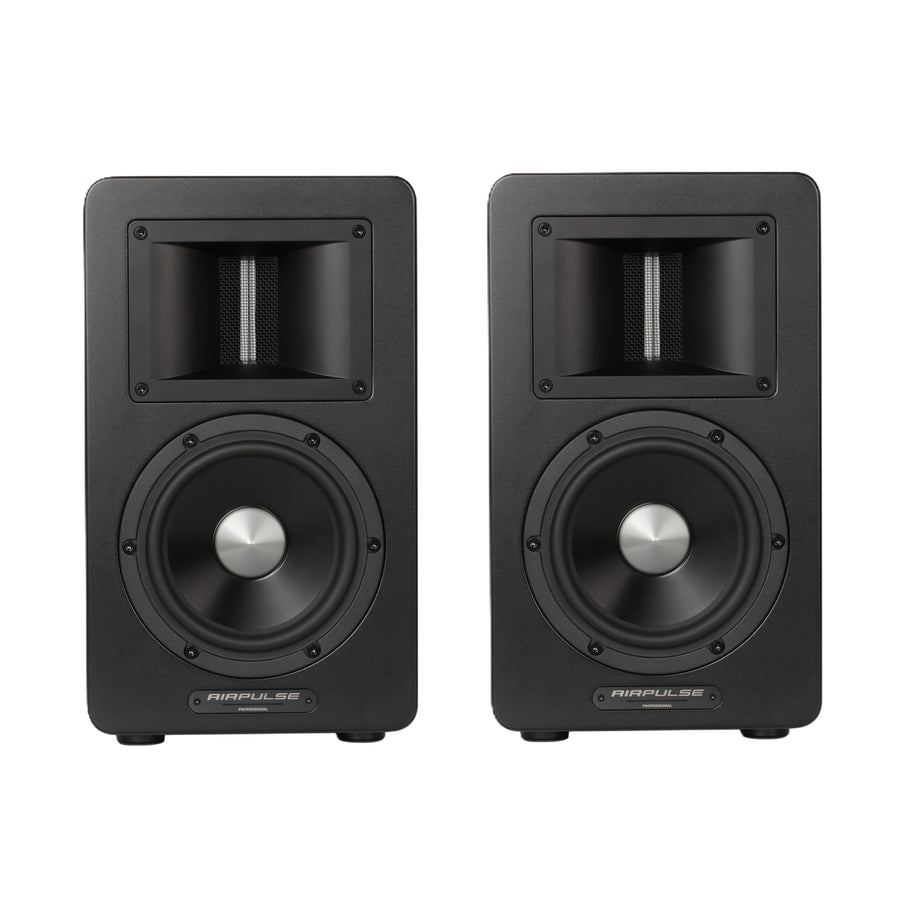 Airpulse by Edifier SM200 Flagship Precision Dual Active Studio Monitor Speakers (Pair) - Black