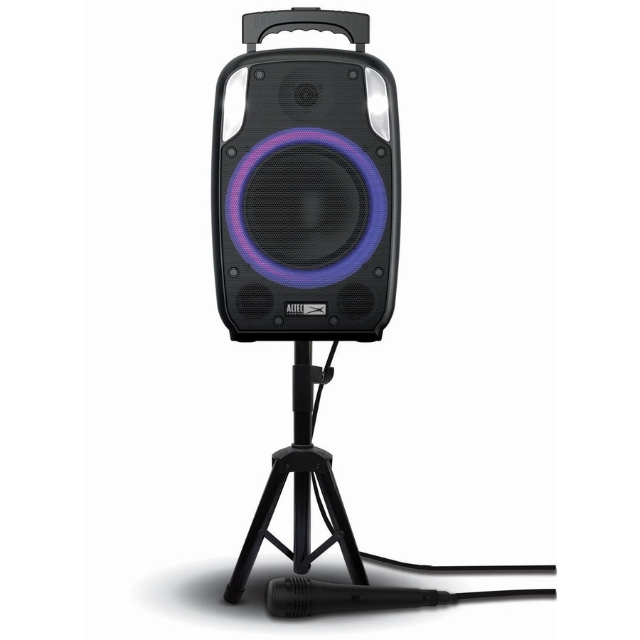 Altec Lansing SoundRover 50 50W Wireless Portable Party Speaker with Tripod Stand & Microphone