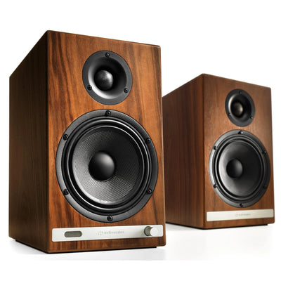 AUDIOENGINE HD6 Powered Speakers - Walnut with Wireless Bluetooth aptX-HD