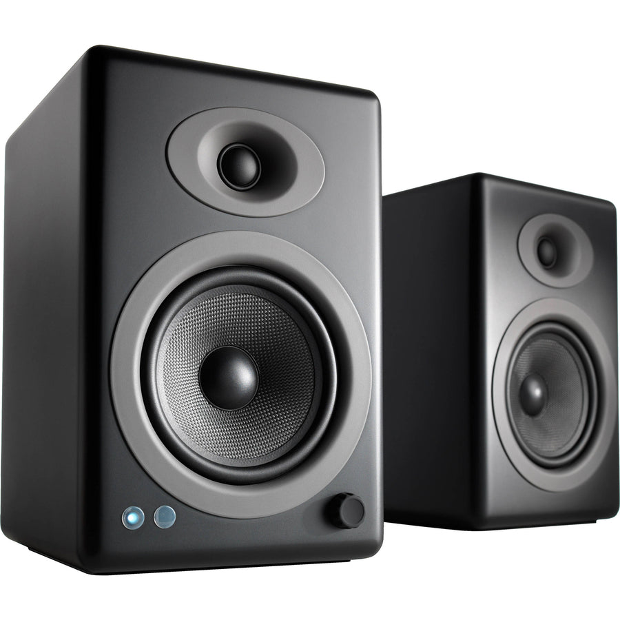 Audioengine 5+ Wireless Powered Speakers (pair) - Satin Black