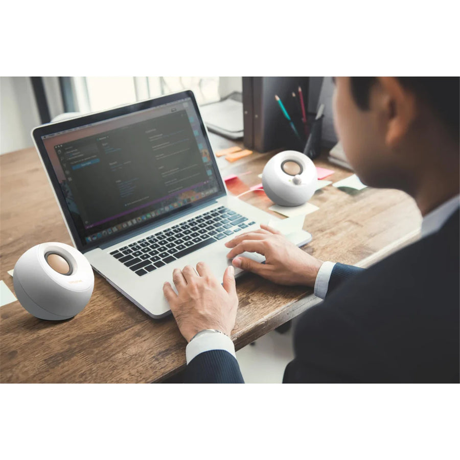 51MF1680AA001 - Creative Pebble 2.0 Speaker USB - White