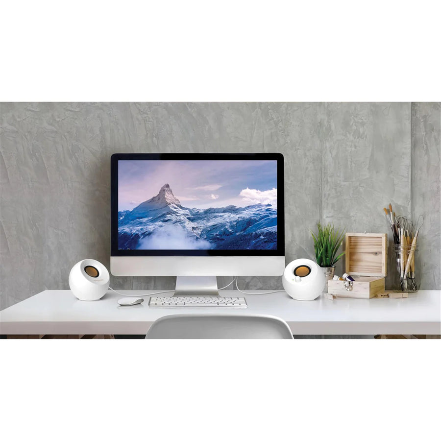 51MF1680AA001 - Creative Pebble 2.0 Speaker USB - White