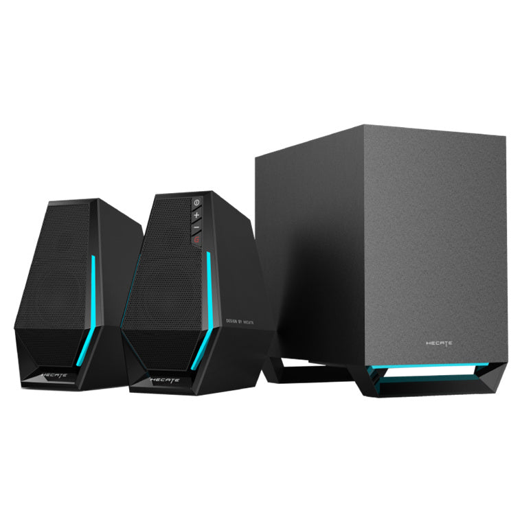 Edifier  G1500 MAX 30W 2.1 RGB Desktop PC Gaming Speakers with Bluetooth 5.3 - Black