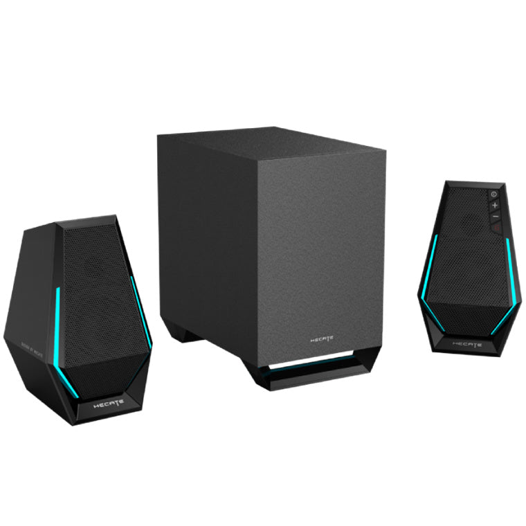 Edifier  G1500 MAX 30W 2.1 RGB Desktop PC Gaming Speakers with Bluetooth 5.3 - Black