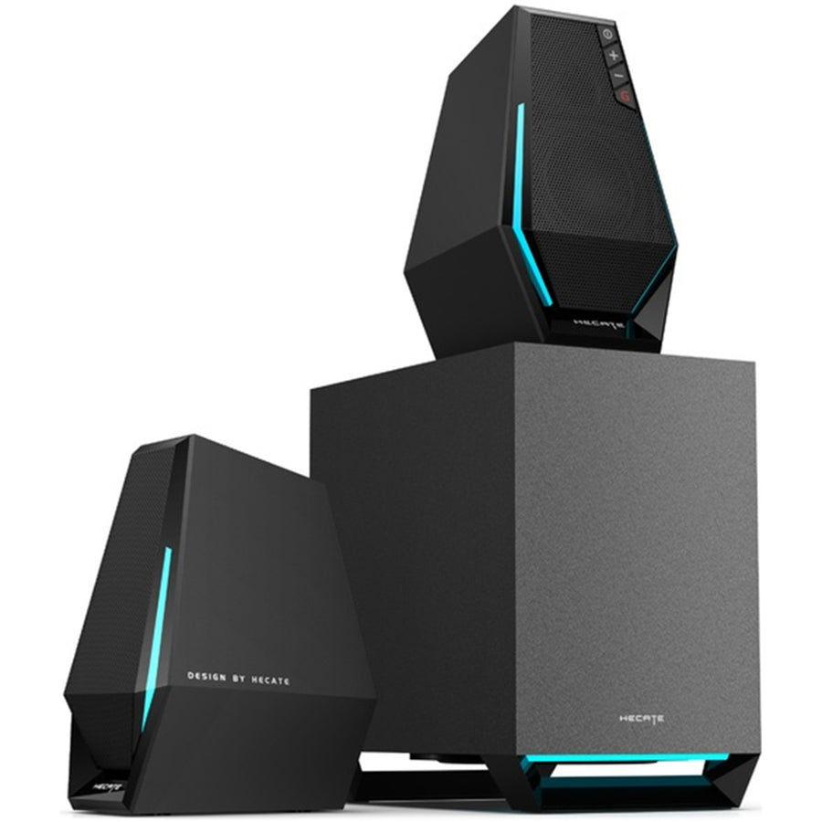 Edifier  G1500 MAX 30W 2.1 RGB Desktop PC Gaming Speakers with Bluetooth 5.3 - Black