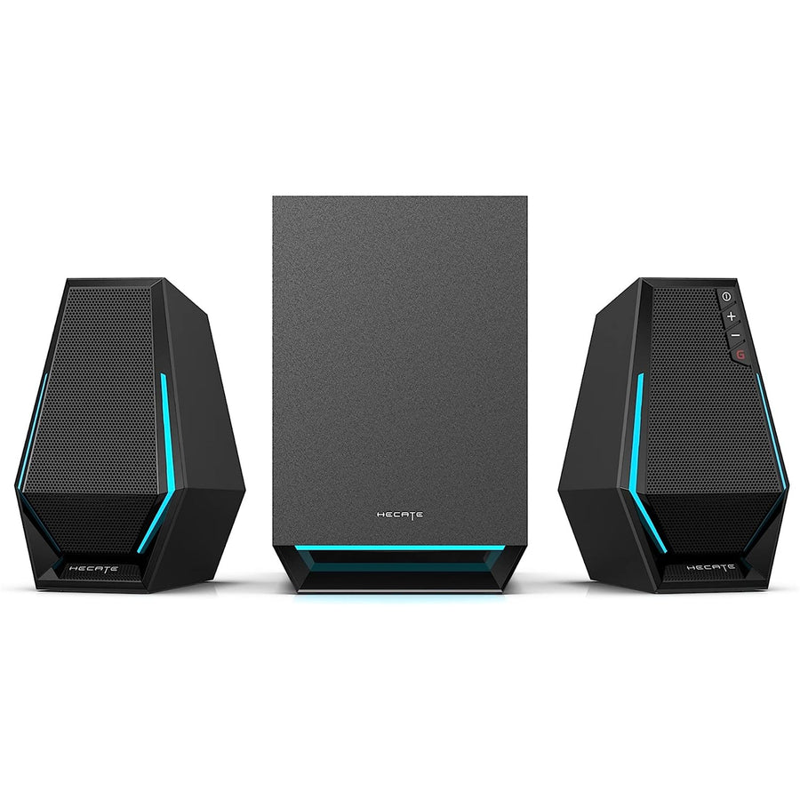 Edifier  G1500 MAX 30W 2.1 RGB Desktop PC Gaming Speakers with Bluetooth 5.3 - Black